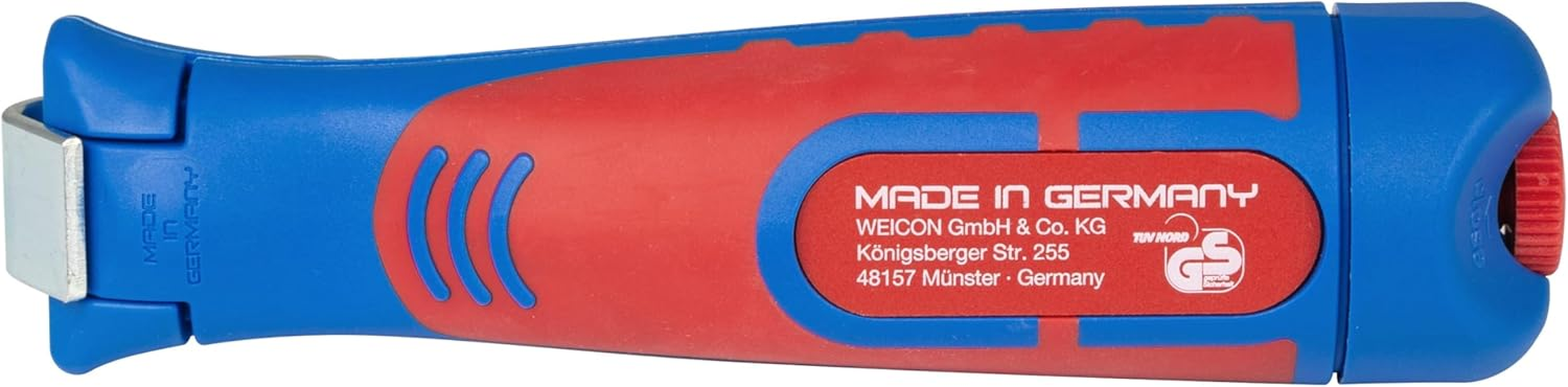 WEICON 50050116 Cable Knife 4-16, Blue/Red, One Size image number 3