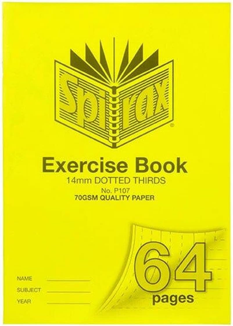 Spirax P107 Exercise Book A4 14Mm Dt 64Pg image number 3