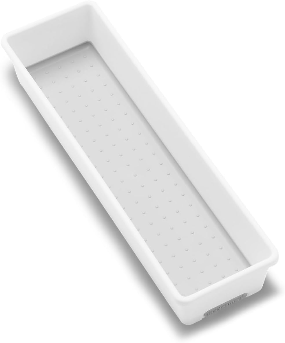 Madesmart Classic Bin, Narrow, White 12.75" X 3.75" image number 4