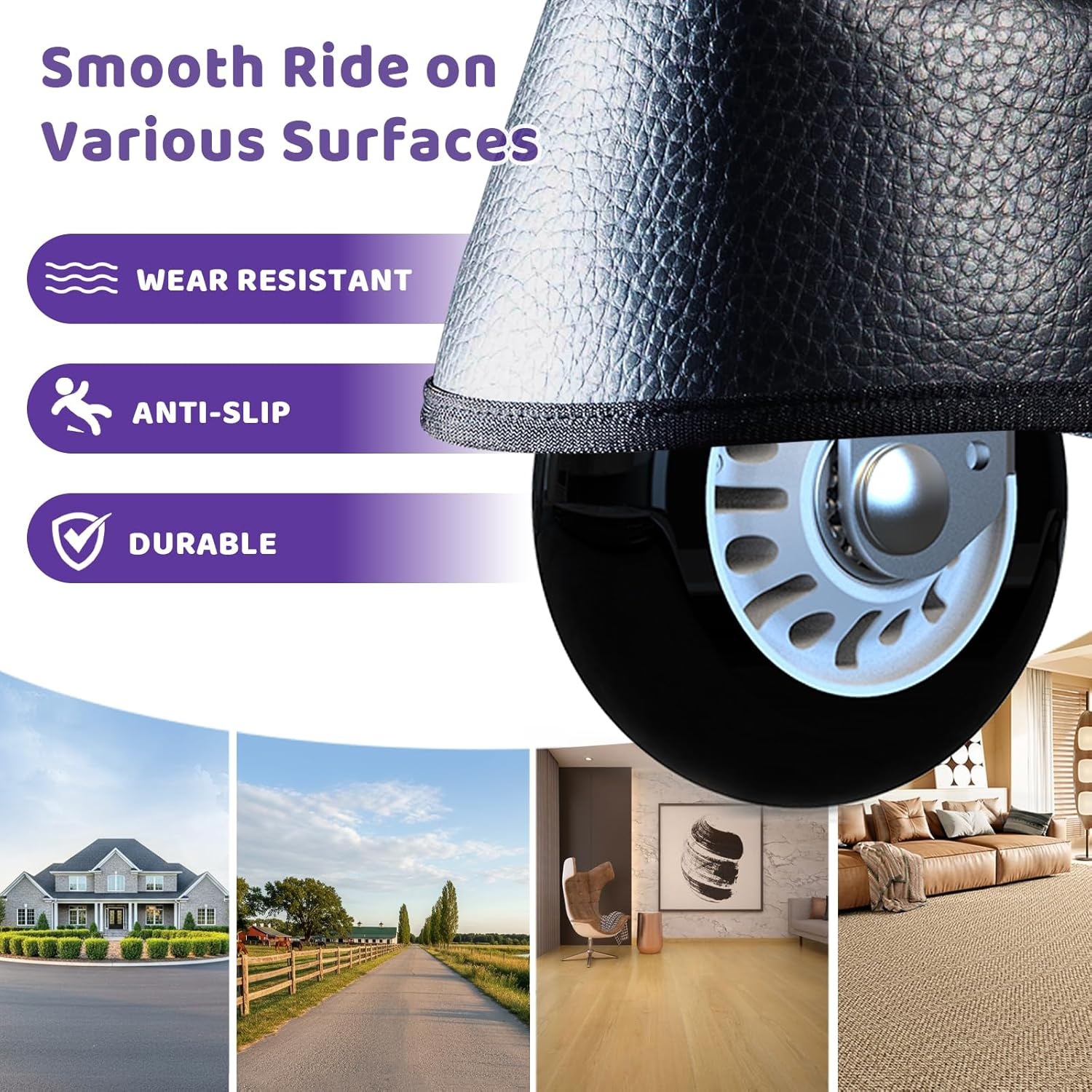 Ponycycle Official Classic U Series Ride on Horse Toy Plush Walking Animal Black Horse Size 3 for Age 3-5 Ux326