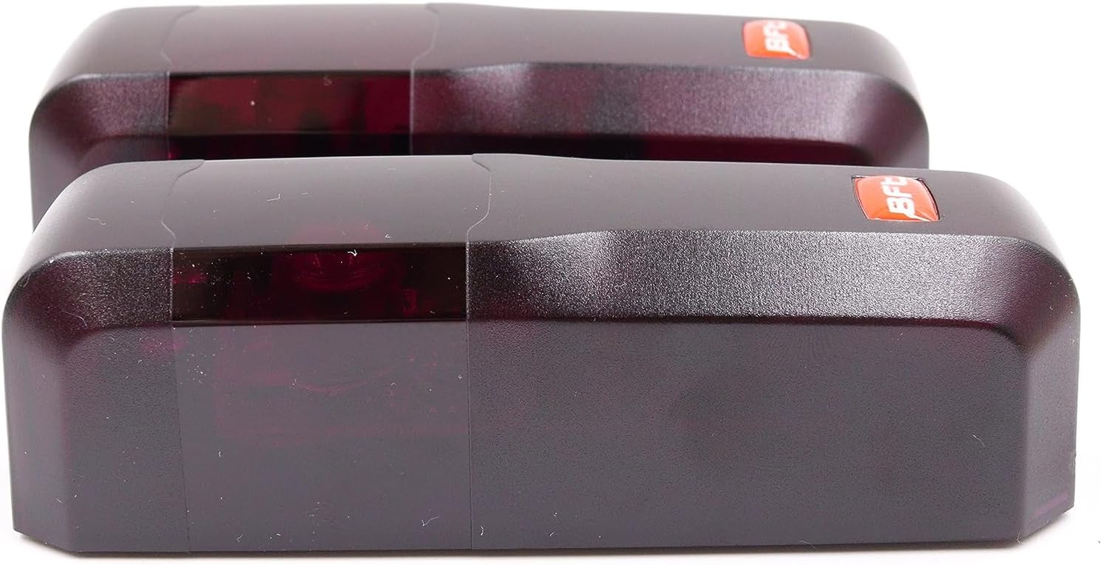BFT Compacta A20-180 Photocell Safety Beams for Car: Front Left Upper, Right Upper - Black, Touch Control, LCD Display
