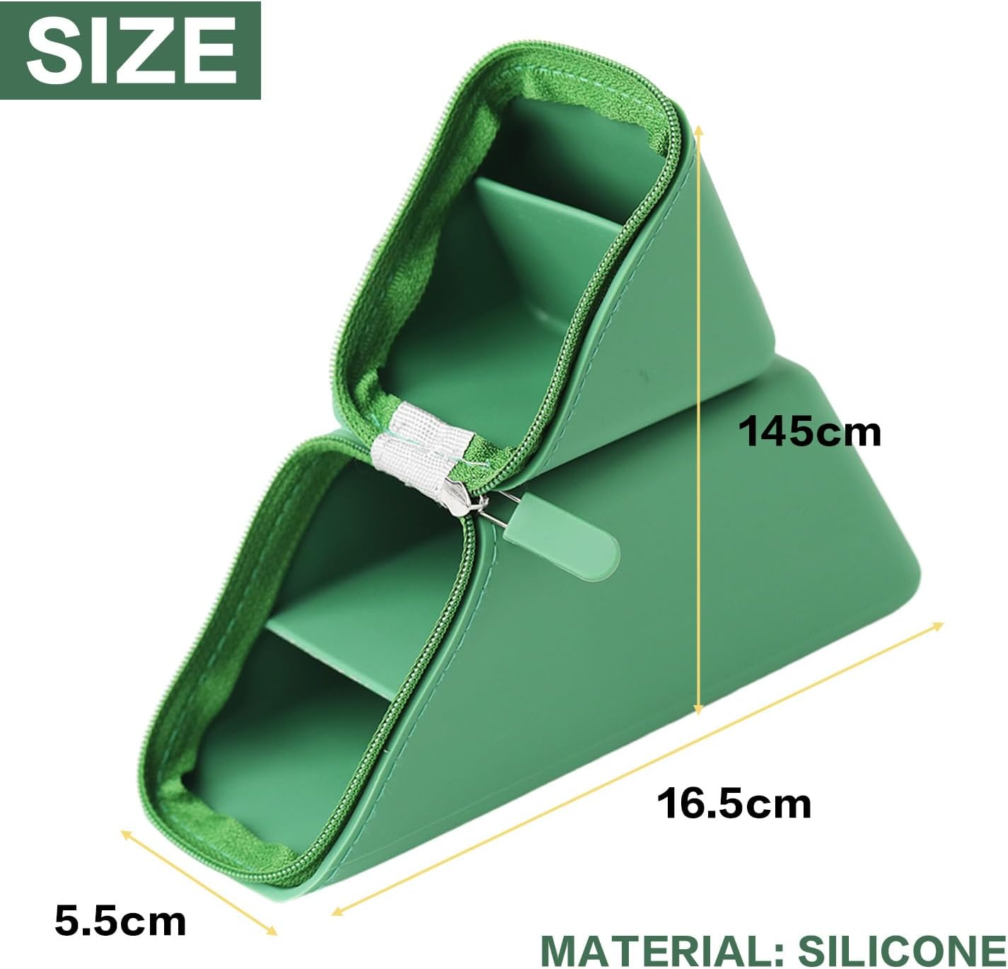 Aiokuo Sonic Pen Case &ndash; Portable Silicone Pen Holder, Cute Pencil Pouch for School, Office & Travel image number 3