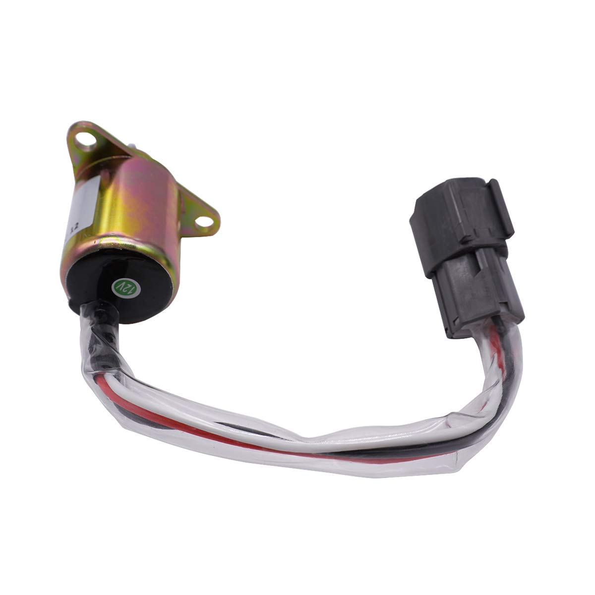 Fuel Shut off Solenoid 119233-77932 for Yanmar 1503ES-12S5SUC12S Woodward M810324 John Deere image number 1