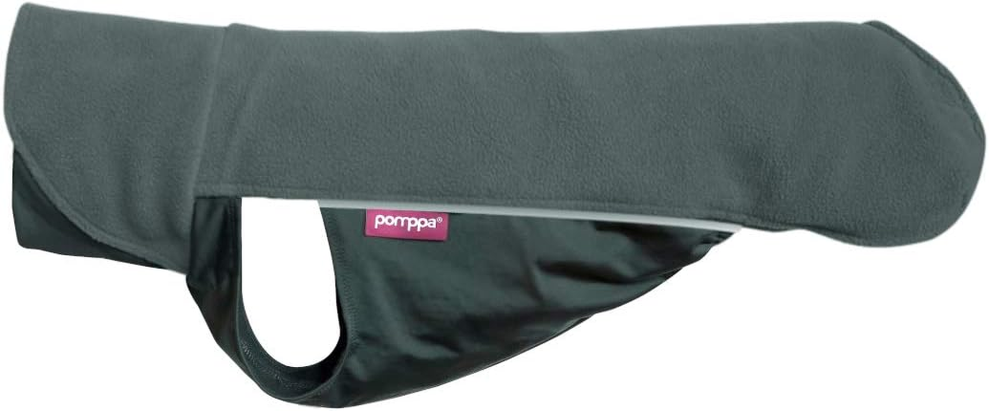 Poppa Jumppa Fleece Dog Coat 60 Cm Graphite