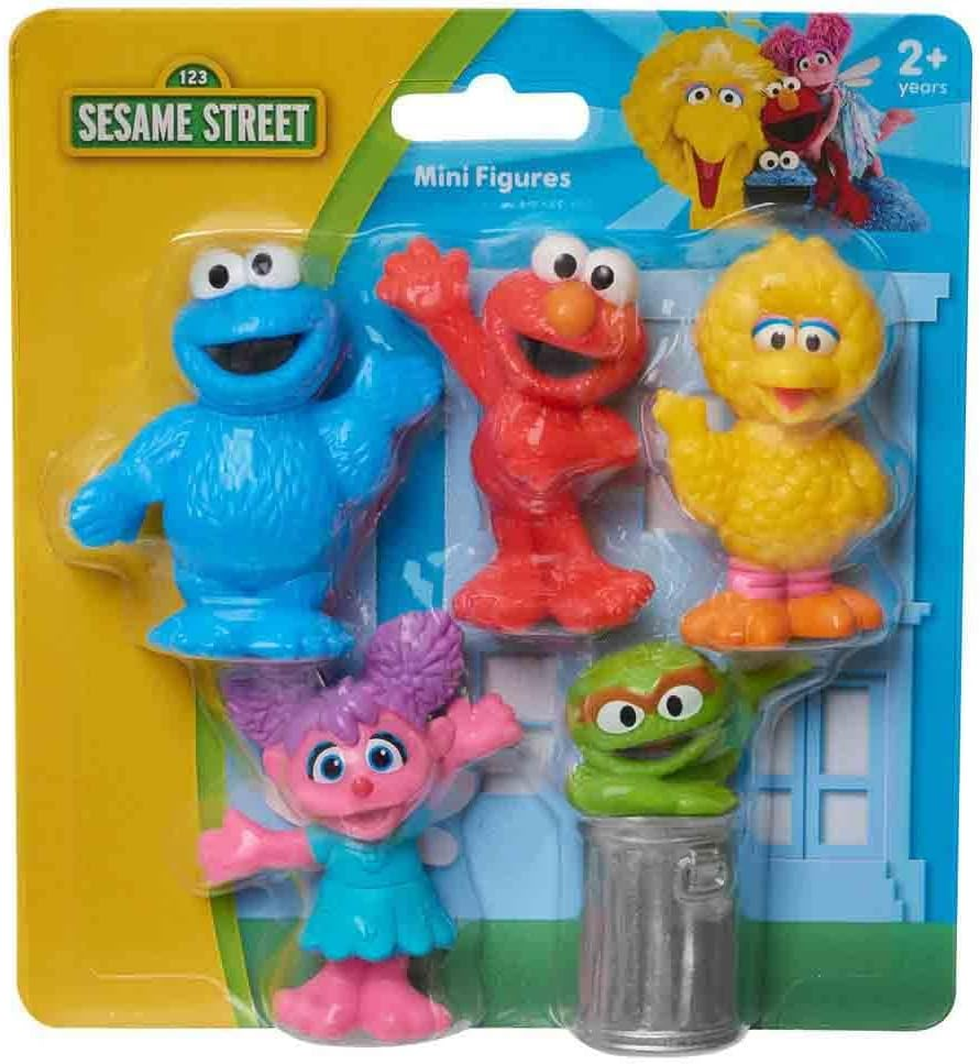 Sesame Street Mini Figures 5-Pieces Set image number 2