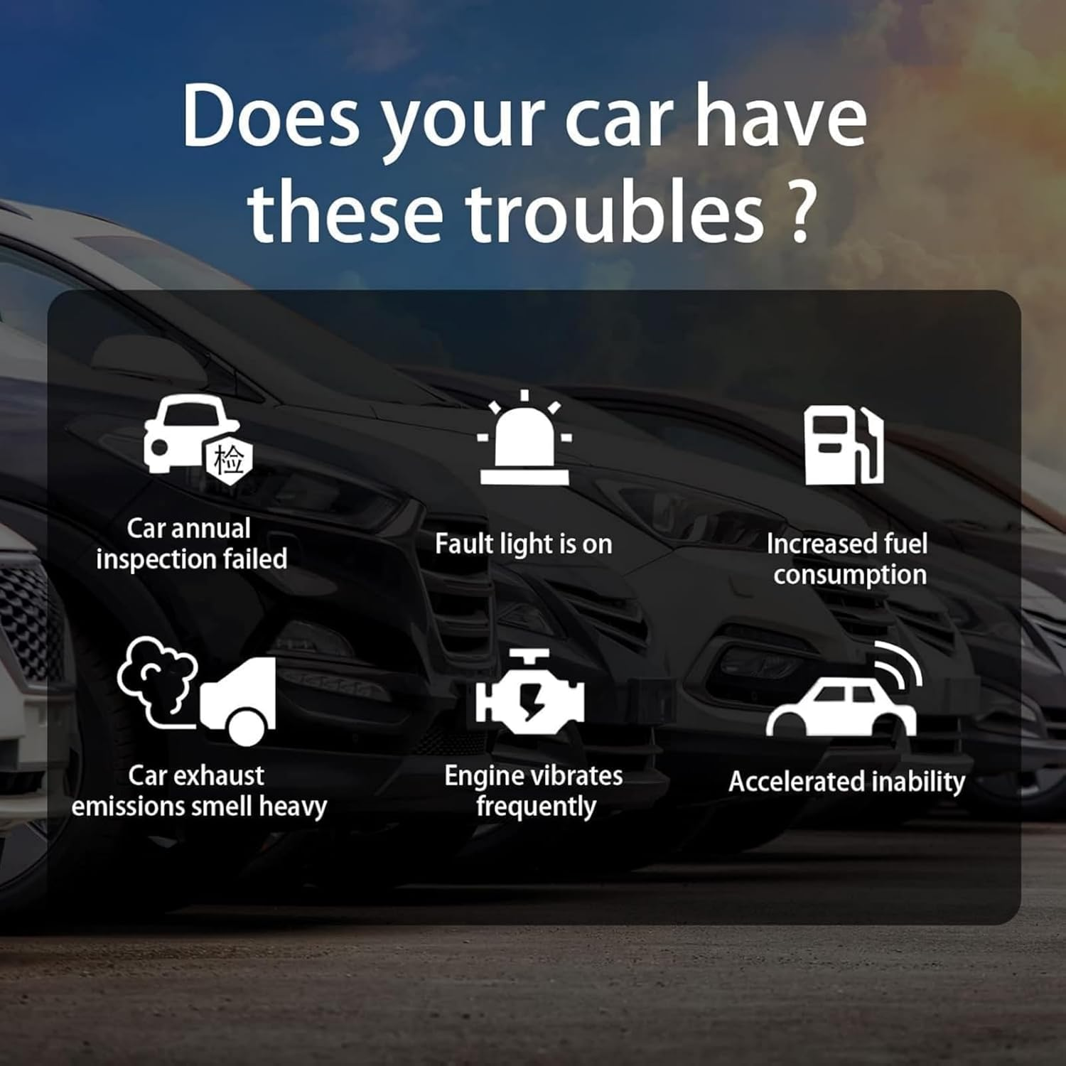 3PCS Catalytic Converter Cleaner Kit, Boost up Catalytic Converter Cleaner Auto Parts Engine, Fuel and Exhaust Pipe Cleaners, Fuel System Treatment Oil for Gas and Diesel Car image number 3