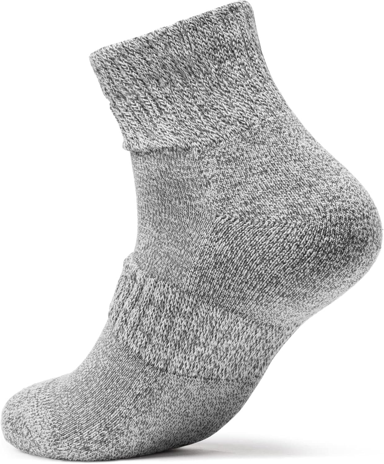 TSLA 3-Pack Diabetic Socks - Non-Binding, Breathable Cotton Blend, Cushioned Soles, Unisex image number 3