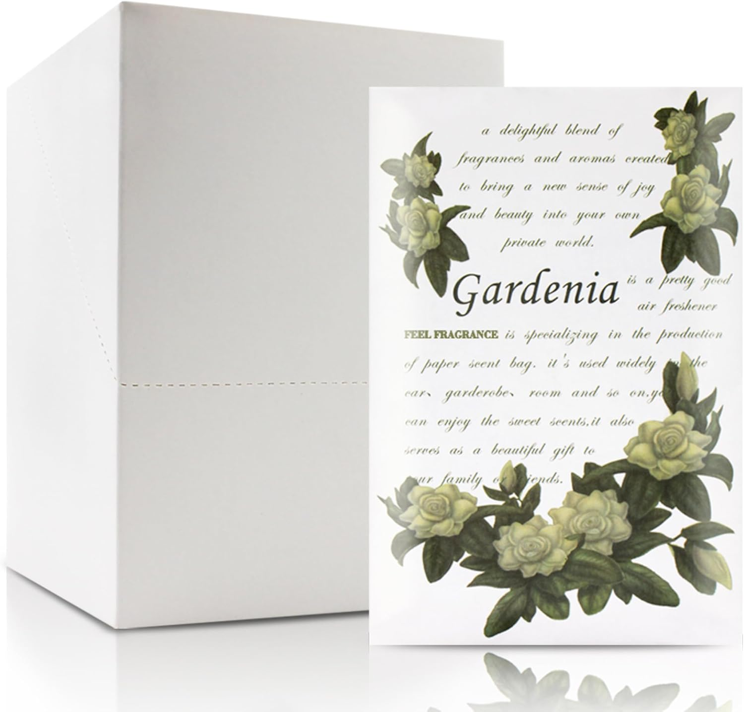 Scented Sachet for Drawers and Closets - Sachet Bags, Lot of 12 (Gardenia)