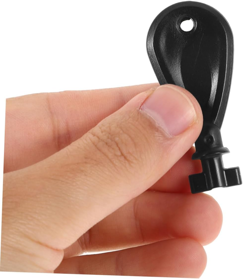 3Pcs Tissue Box Key Replacement for Bathroom Hard Plastic Wipe Dispenser Key image number 5