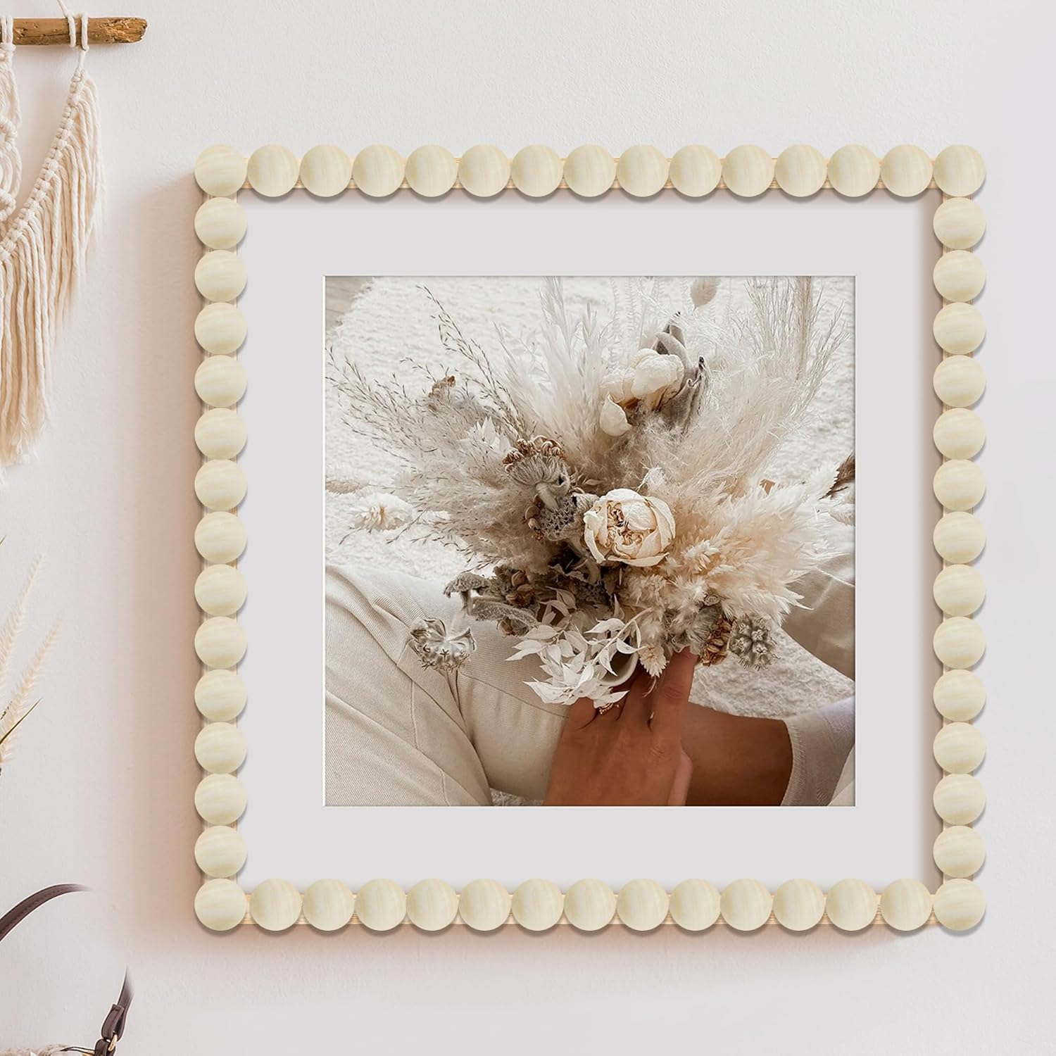 Enkrio 100PCS Half Wood Balls 1.2Inch Split Wood Balls Unfinished Natural Half Beads for DIY Crafts Gnome Noses Home Decor (30Mm) image number 4