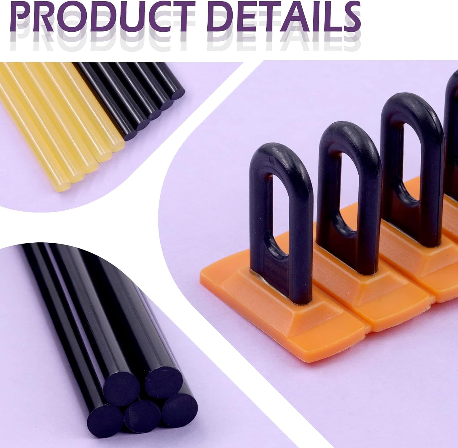 Swpeet 28Pcs Dent Repair Tool, Car Dent Repair Tools Heavy Duty Dent Puller Kit with Dent Removal Glue Sticks, Mini Hot Glue Sticks and Lifter Yellow Glue Tabs Powerful Body Repair Dent Remover Tool