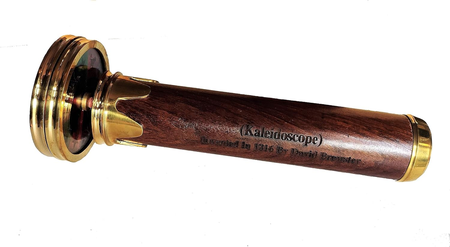 Castle Instruments Handmade 8 Inches Brass Working Kaleidoscope Best Birthday Children image number 2