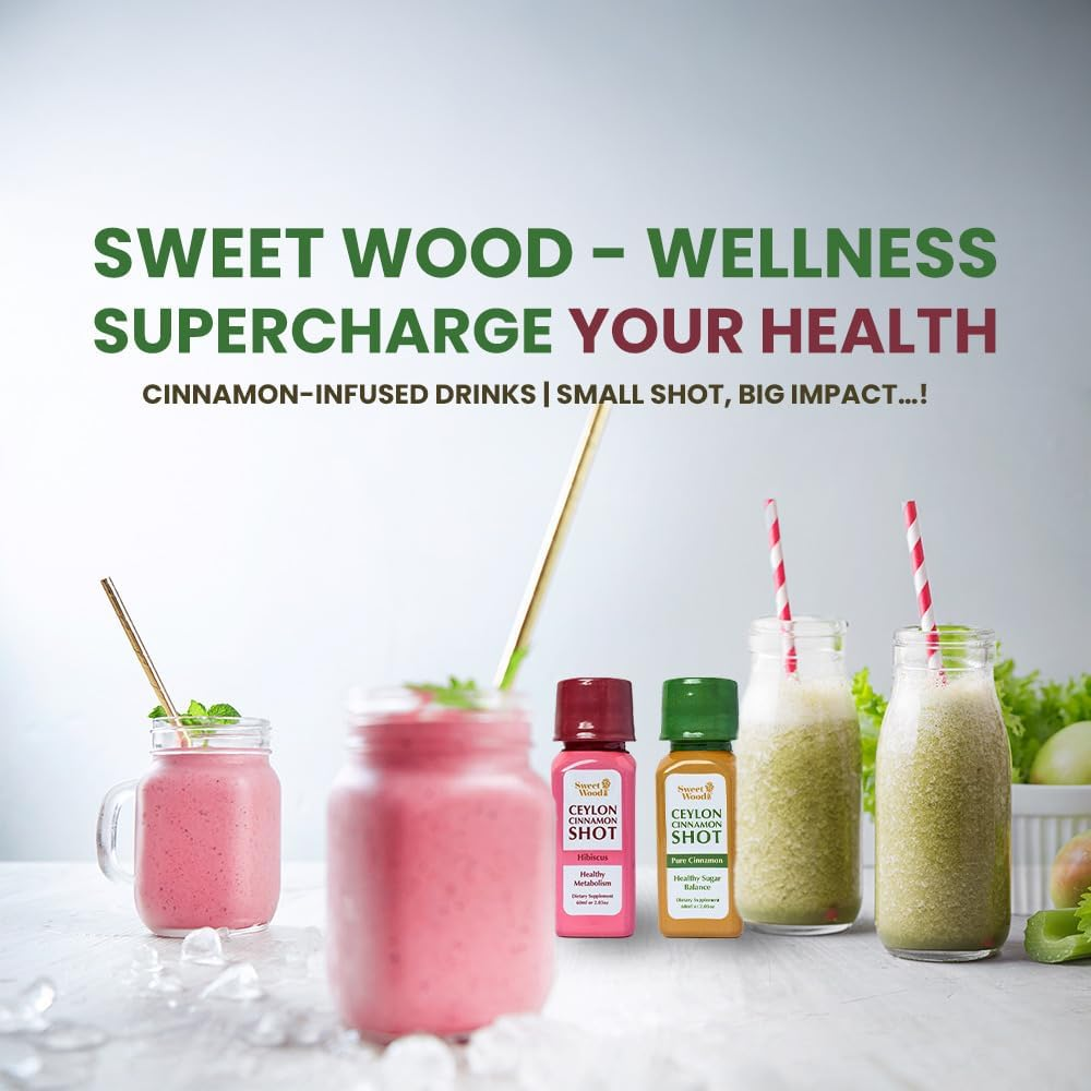 Sweetwood Ceylon Cinnamon Shot &ndash; Daily Focus & Energy Boost &ndash; 60Ml Liquid Shot &ndash; No Caffeine, No Preservatives image number 6
