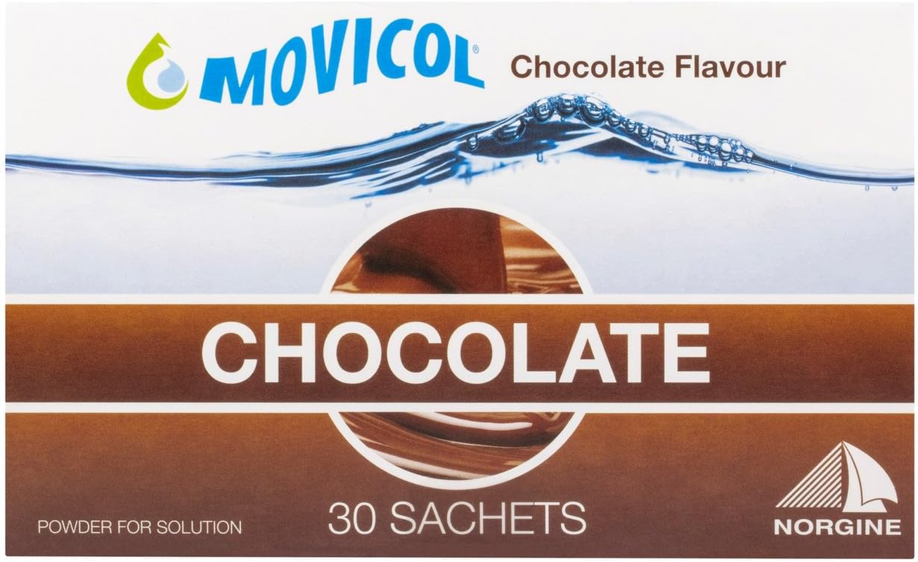 Movicol Constipation Relief Powder Sachets, Adult, Chocolate image number 5