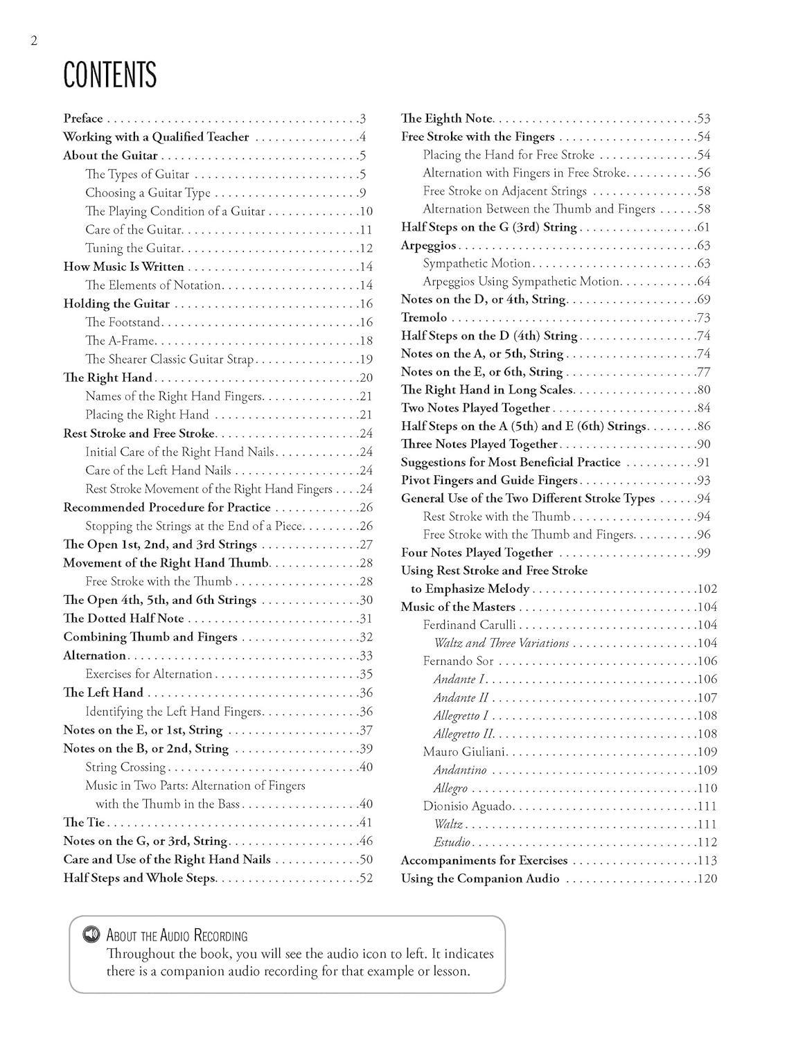 Classic Guitar Technique, Vol 1: Book & Online Audio image number 1