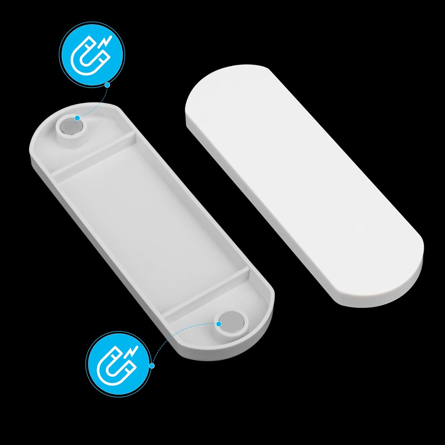 Magnetic Switch and Outlet Cover Light Switch Guards for Flat Modern Switches Toggle Switches, for Sabbath, Home and Office (4 Pack) image number 4