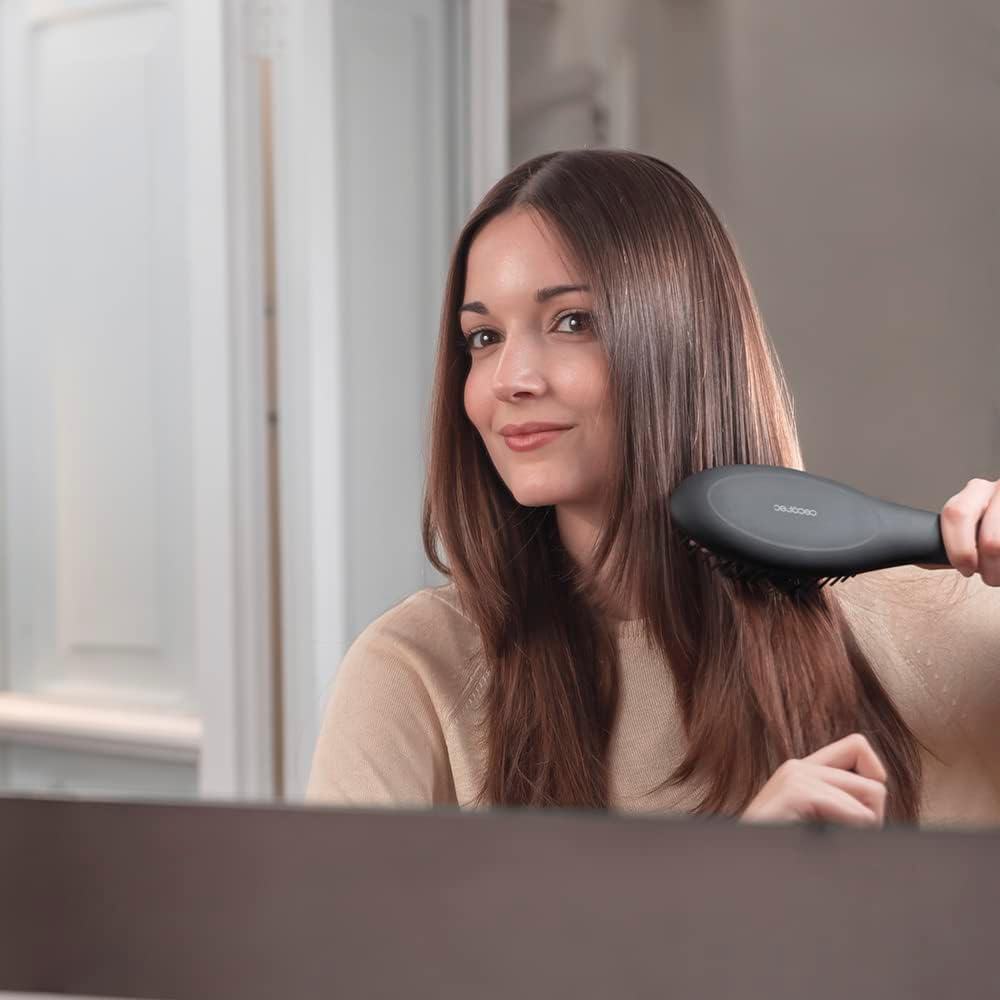 Cecotec Smoothing Brush Bamba Instantcare 900 Perfectbrush. Adjustable Temperature 140-220&ordm;c, Keratin and Argan Oil Coating, Real Ion Generator image number 6