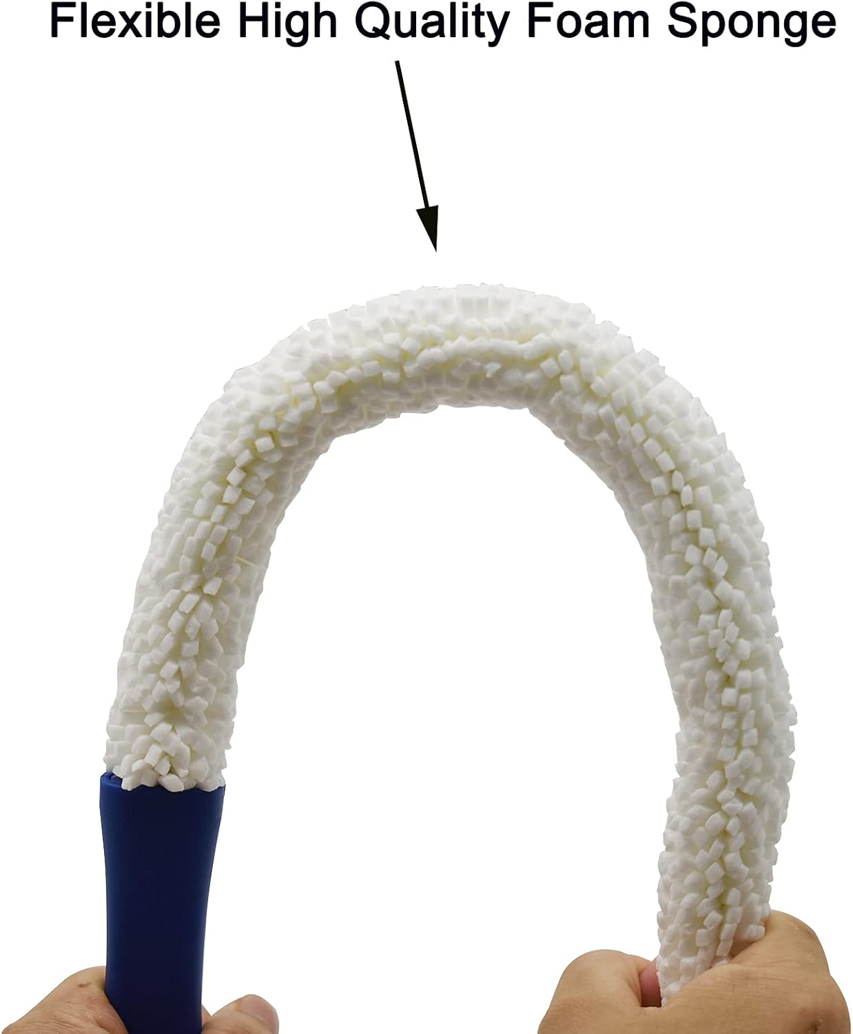 Maydahui 2PCS Wine Bottle Flexible Cleaning Brush for Wine Decanters Goblets Cups Glassware (1 Short +1 Long) image number 5