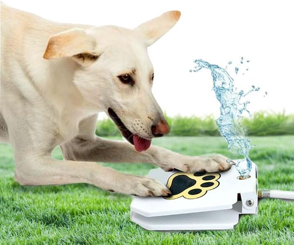 Triogato'S Outdoor Dog Pet Water Sprinkler Easy Activated Dog Water Fountain Toy image number 4