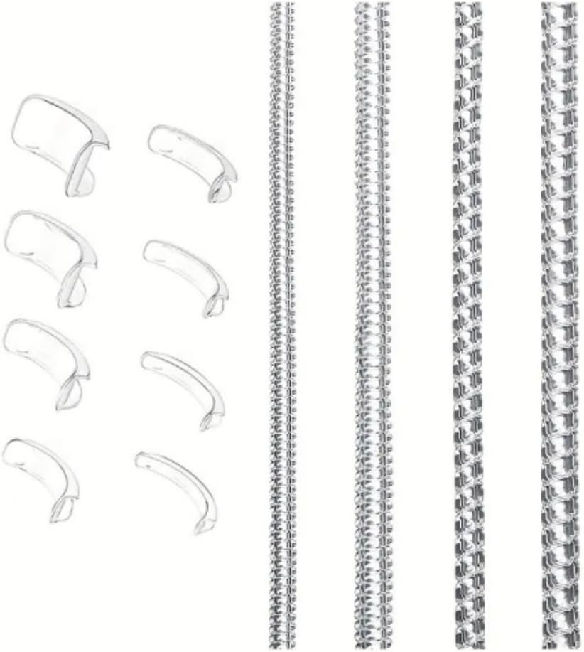 DACUAN 12 Pcs Ring Size Adjuster, Transparent Spring Ring Sizer Guards for Most Rings image number 3
