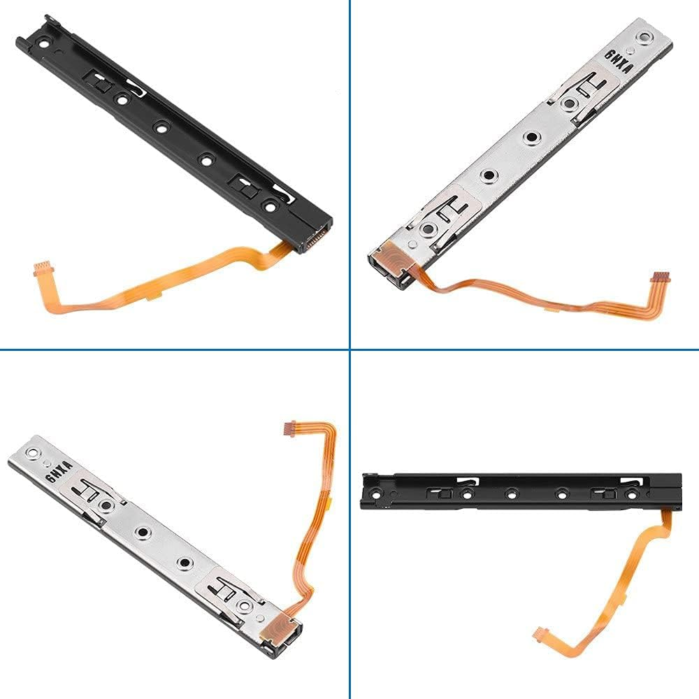 MMOBIEL 2 Pcs Left and Right Side Sensor Rail Metal Bracket Compatible with Nintendo Switch Console Incl. Y-Screwdriver image number 2
