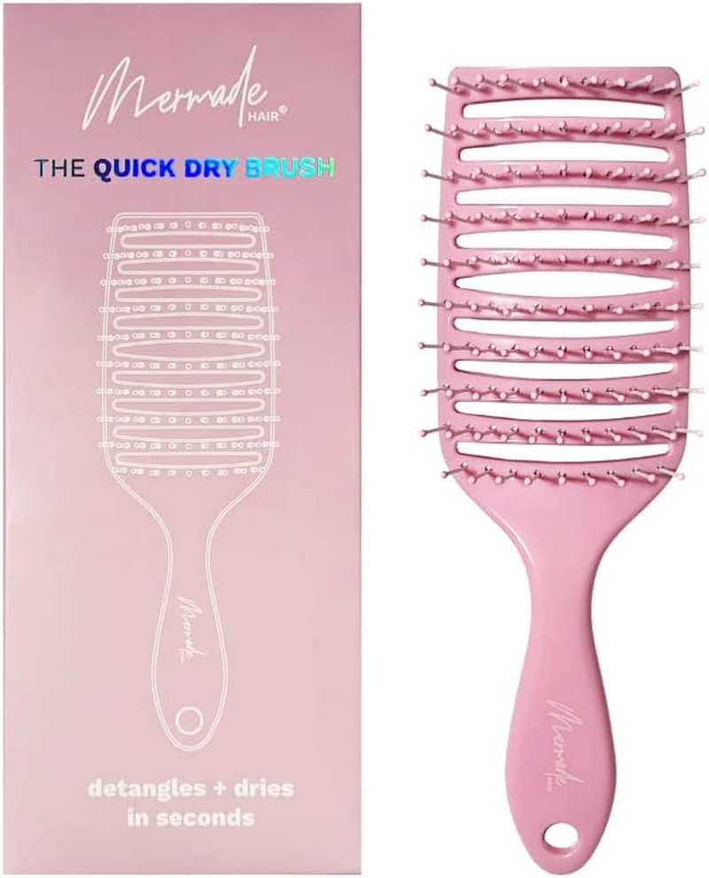 Mermade Hair | Quick Dry Brsuh | Paddle Detangle Brush