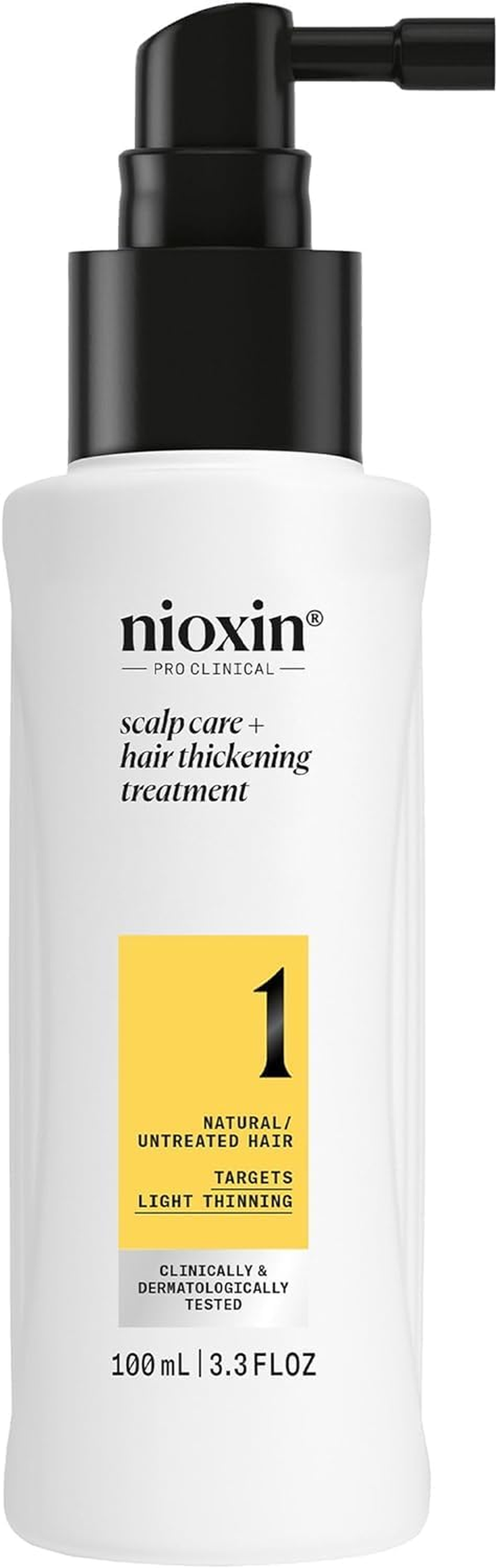 Nioxin System 1 Scalp plus Hair Thickening Treatment Serum for Natural Hair with Light Thinning, 100 Ml image number 5