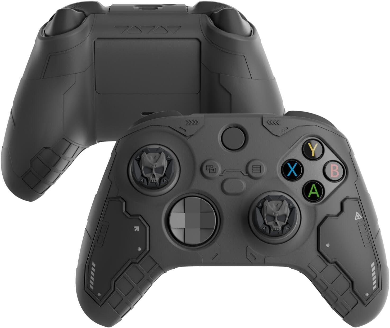 G.S.TAC Edge Compatible with Skin Xbox Series X/S Controller, Anti-Slip Silicone Protective Cover Skin Case with 2 Thumb Grip Caps image number 5