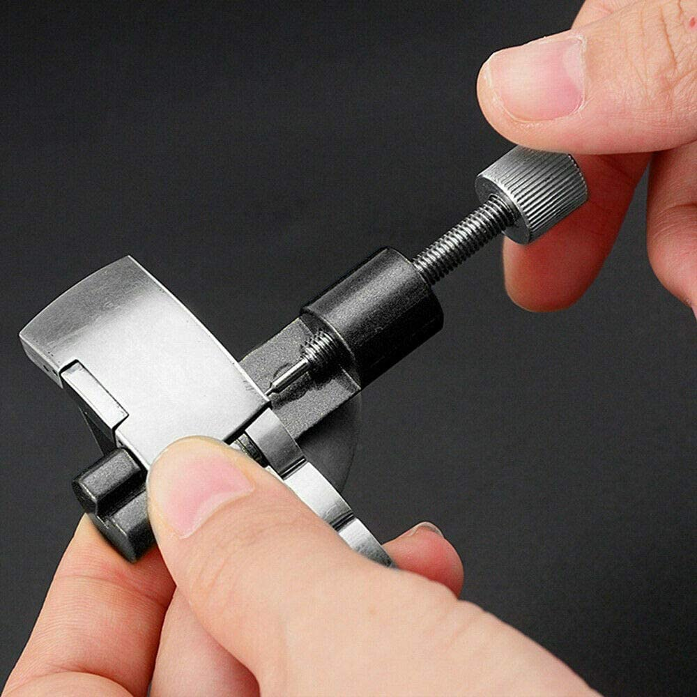 2 Pack HEYUS Metal Watch Band Strap Link Pin Remover Adjustment Tool Remove Repair Tool Kit for Watchmakers with 12 Extra Pins image number 2