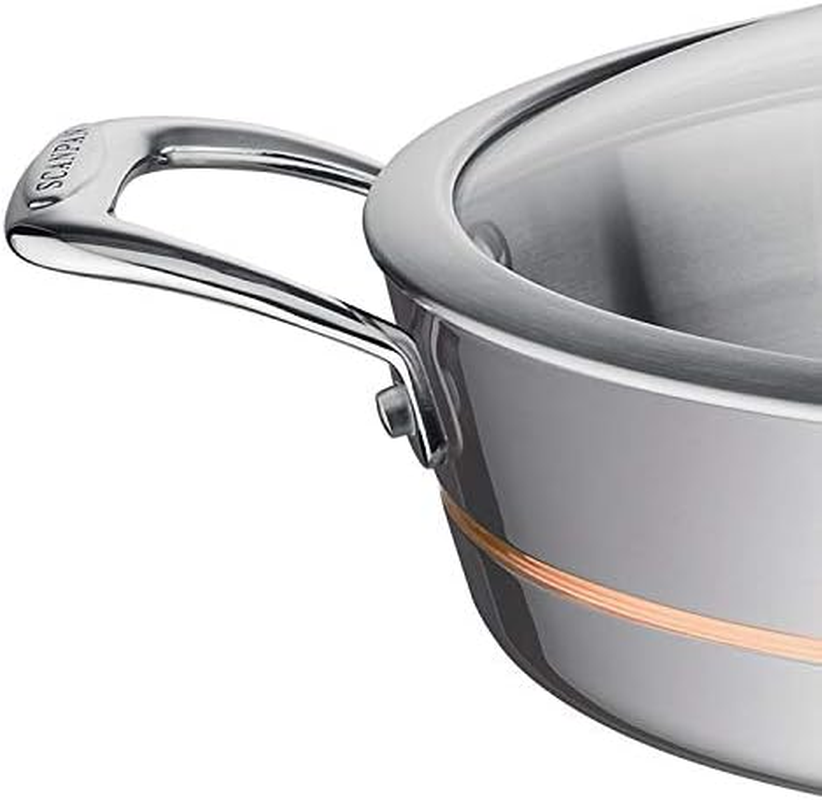 Scanpan Axis 32Cm Chef/Saute Pan -Brushed/Copper image number 3