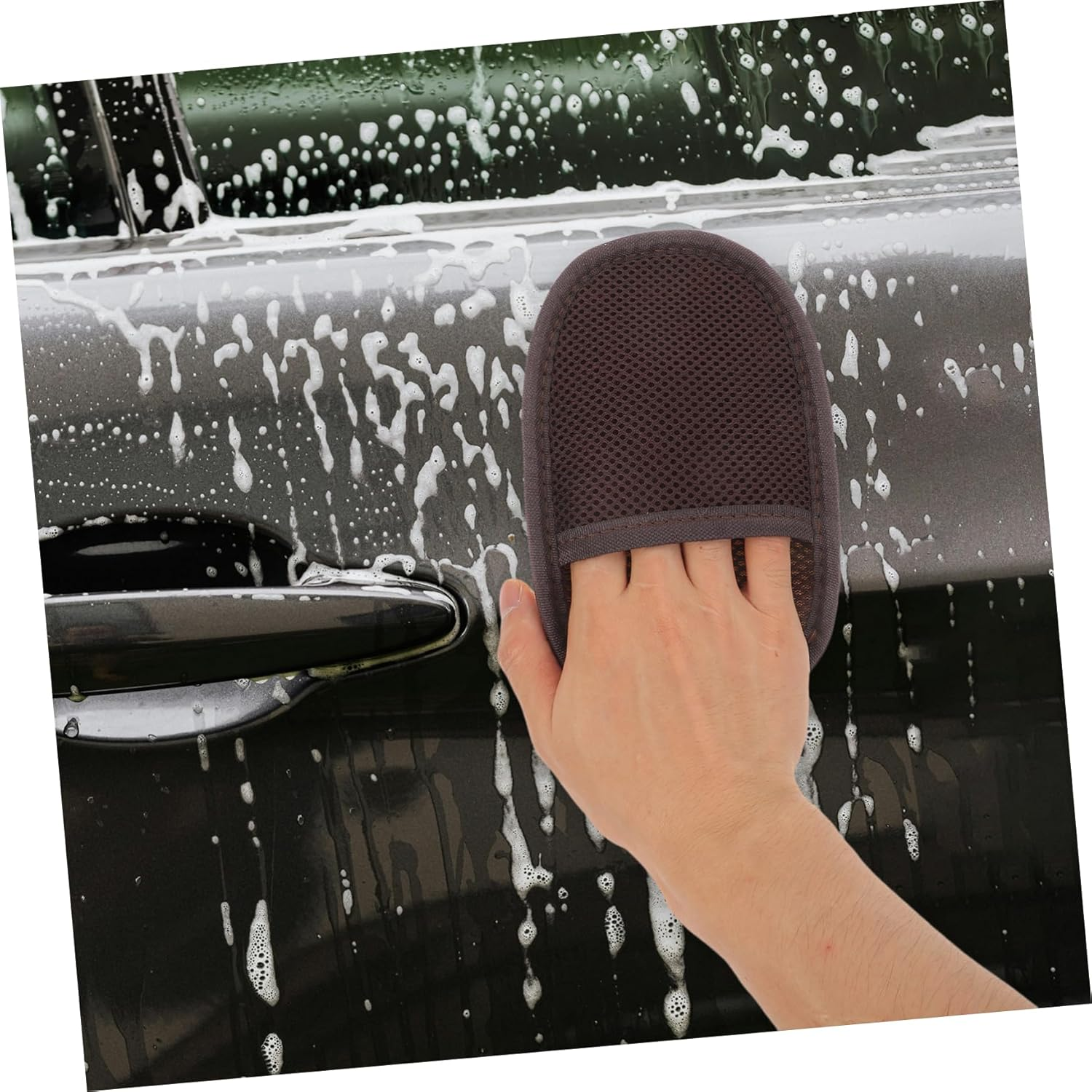 LOORGVEL Car Wash Mitt Wash Mitts Automotive Car Washing Cleaning Glove Exterior Care Products Cleaning and Dusting image number 4