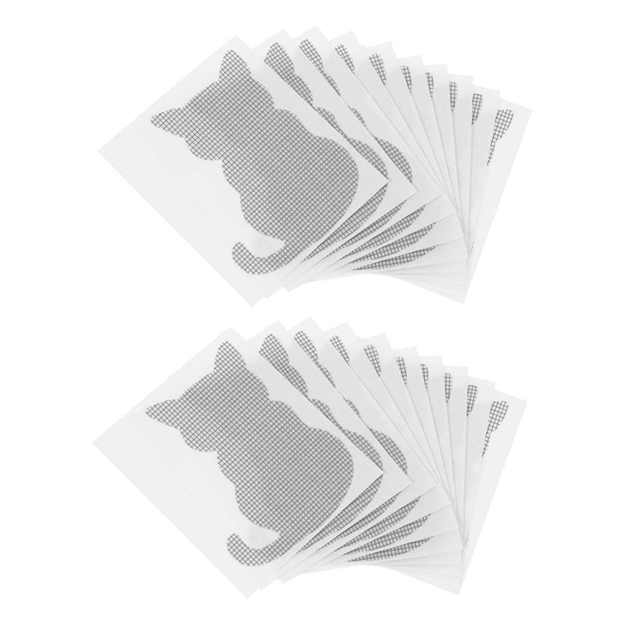 Jojofuny 20Pcs Window Screen Repair Patches Decorative Screen Patches for Insect Prevention image number 3