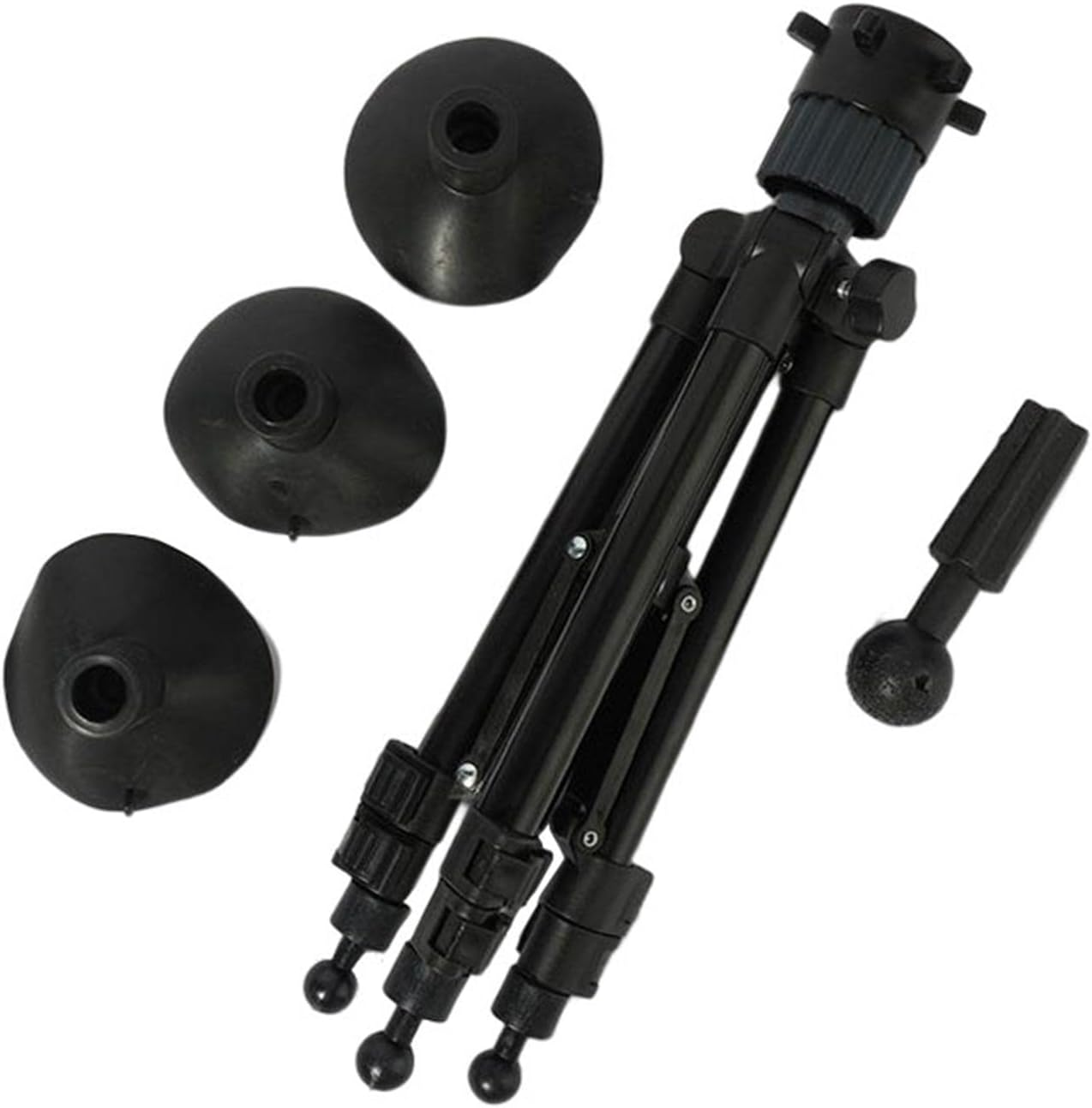 Eigell Wig Stand Tripod for Cosmetology Hairdressing Training Manikin Head Tripod Protable image number 1