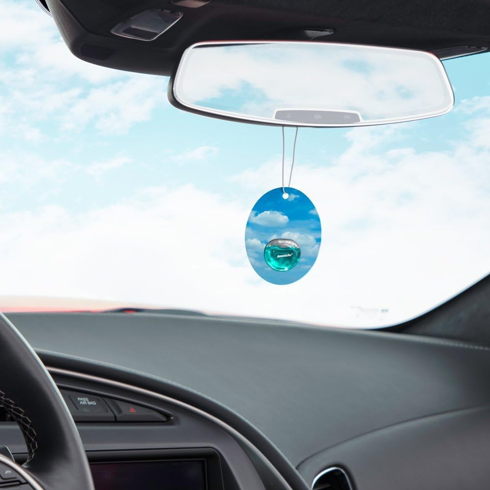 Armor All Car Air Freshener and Purifier - Odor Eliminator for Cars & Truck, Freshfx Tranquil Skies, 0.08 Fl Oz Diffuser, Pack of 4, 18593-4PK image number 2