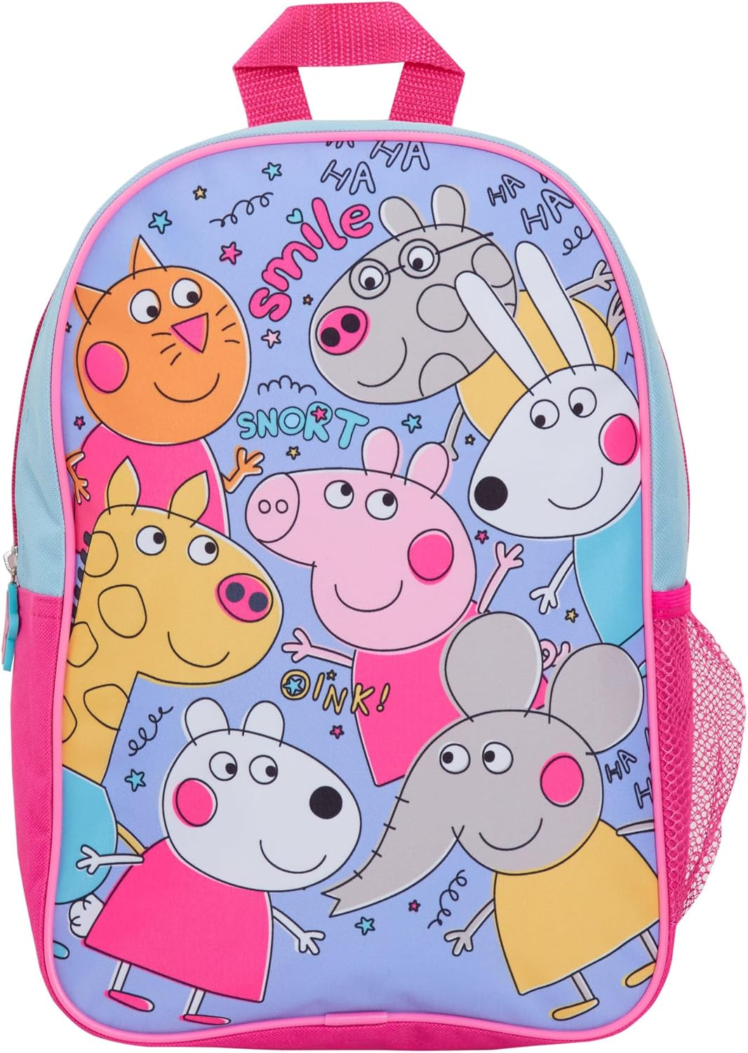 Peppa Pig Official Backpack Girls Peppa & Friends Back to School Bag for Nursery Travel Lunch Bag New Tales Book Carry Case image number 5