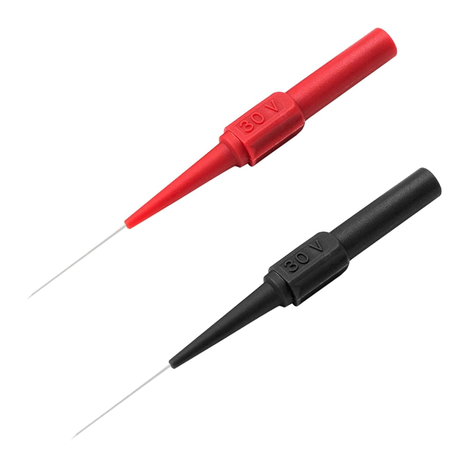 2PCS Car Insulation Wire Piercing Probes, Bendable Auto Back Probes Non-Destructive Pin, Insulation Wire Piercing Needle, Multimeter Puncture Test Probe with 0.7Mm Needle Pin image number 4