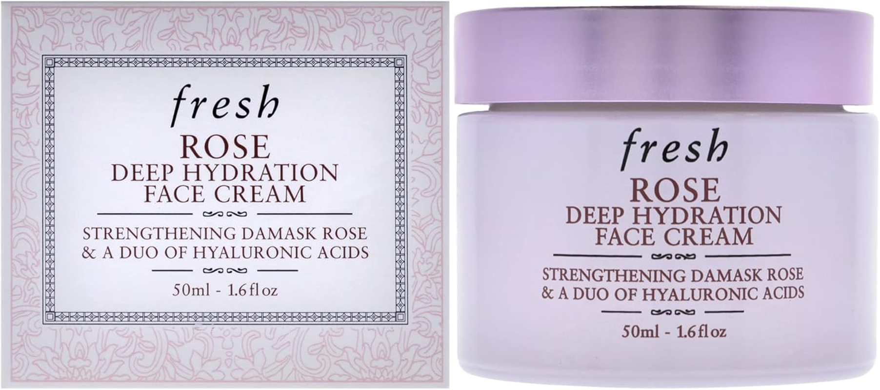 Fresh Rose Deep Hydration Face Cream for Women 1.6 Oz Cream image number 5