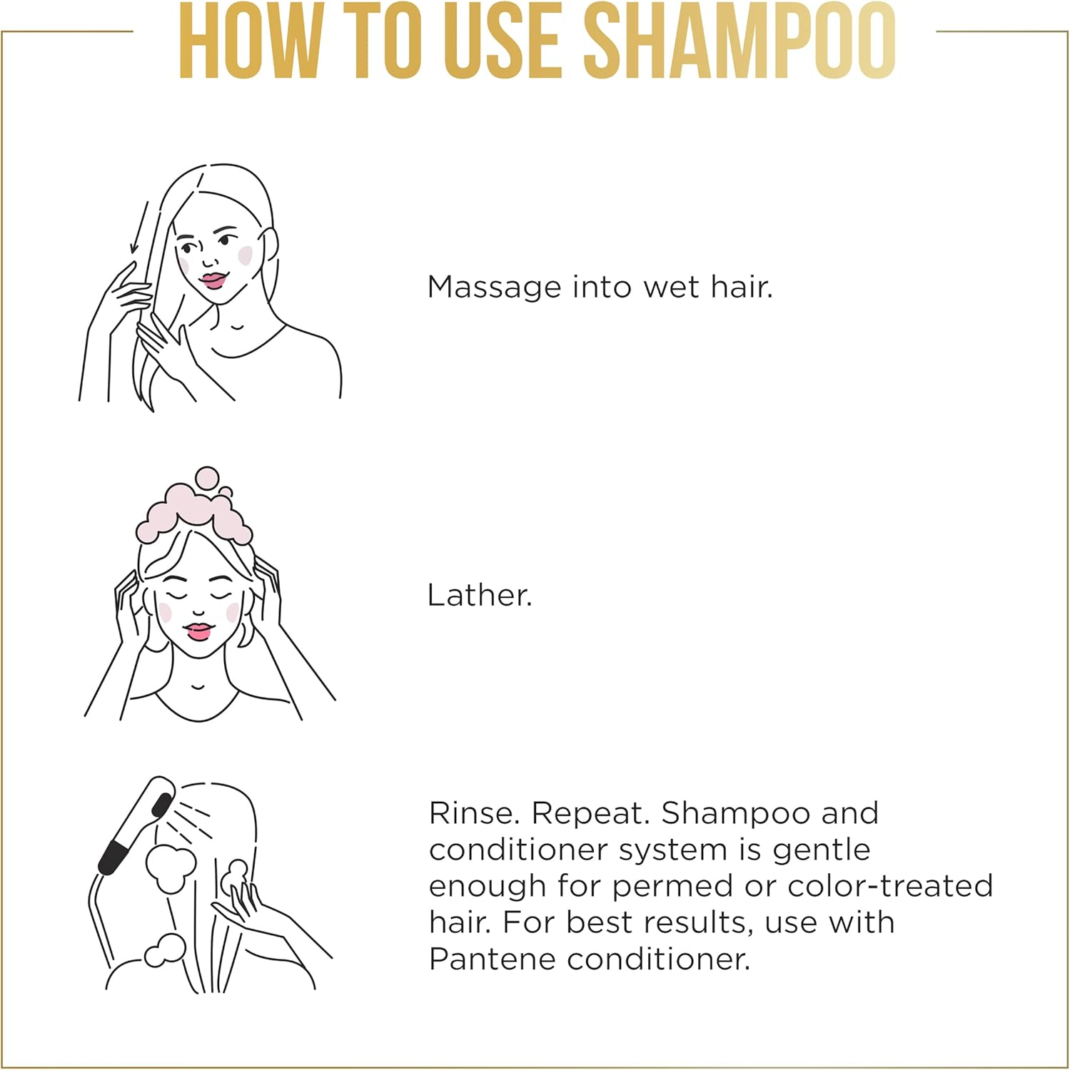 Pantene Pro-V Shampoo Ultimate 10 Repair & Protect 900Ml image number 7