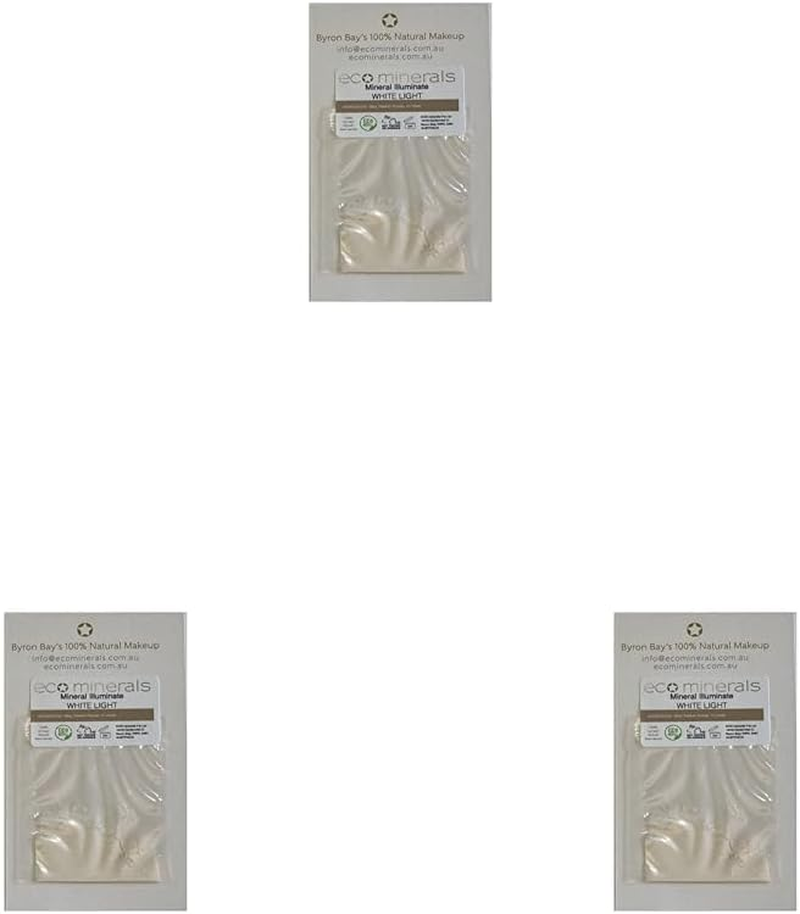 Eco Minerals Illuminate Powder Sample 0.2 G, White Light (Pack of 3)