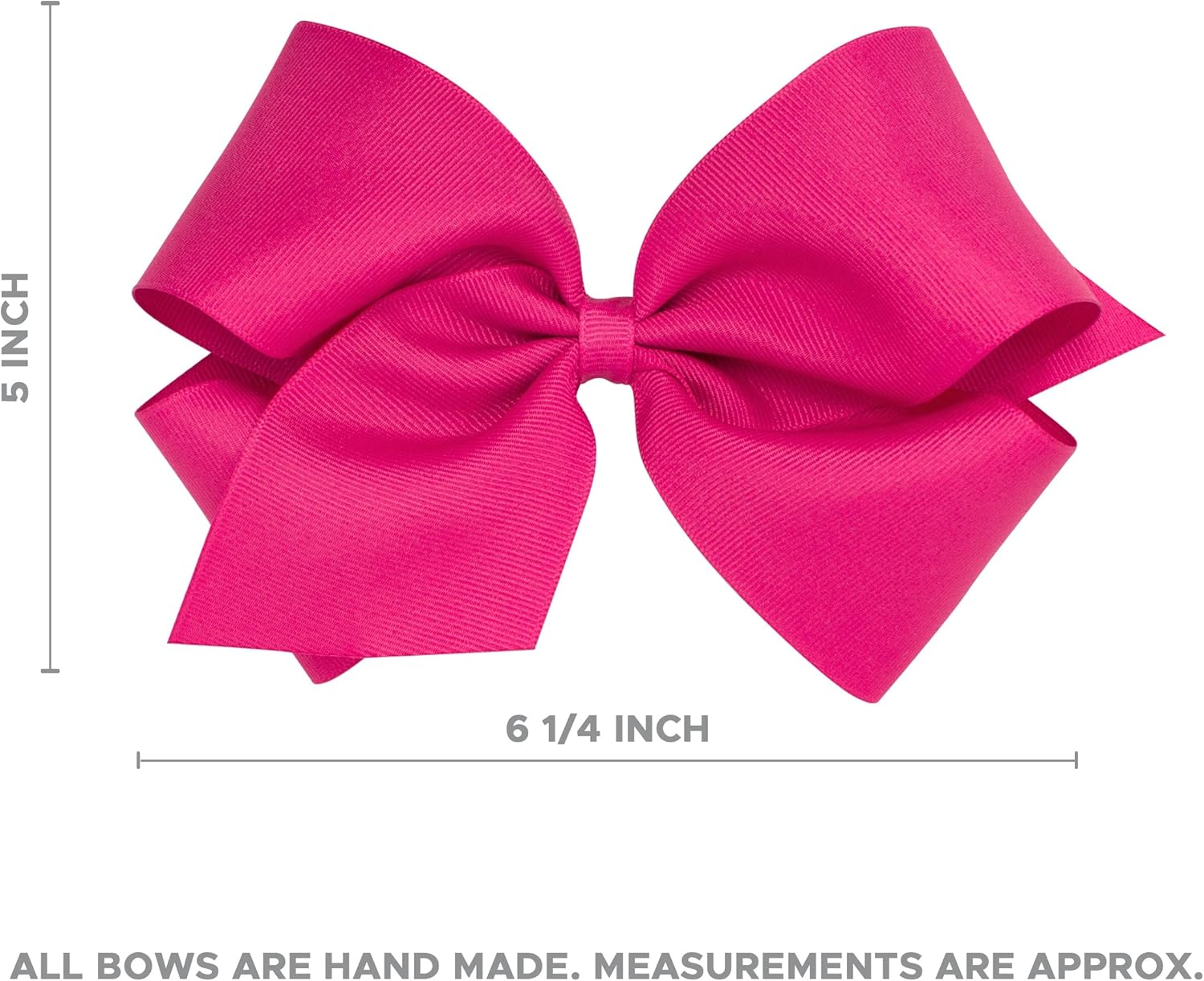 Divine Creations Girls' Collegiate Themed Game Day Logo Print Hair Bow by Wee Ones on a Weestay Clip, Classic Grosgrain, Classic Grosgrain, King, Eastern Carolina University image number 4