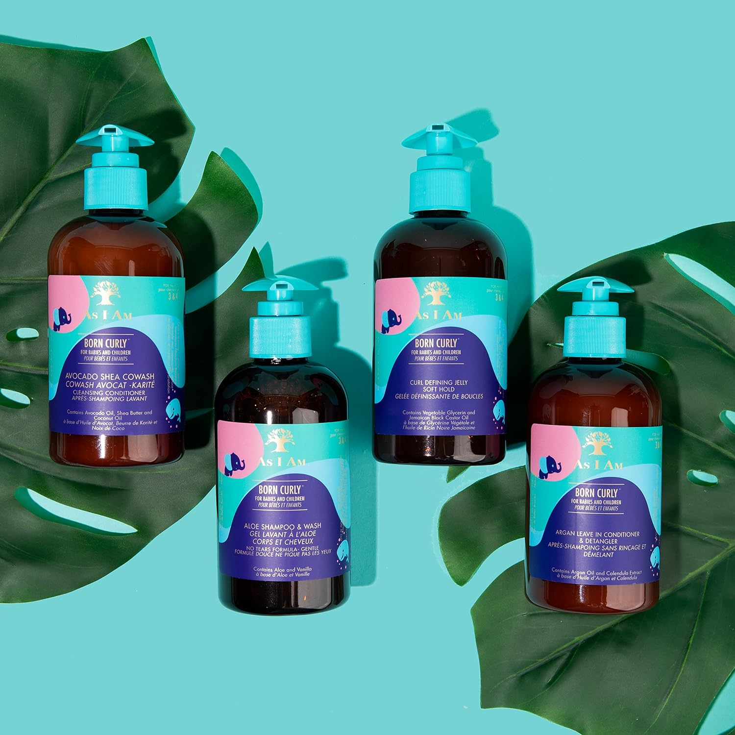 As I Am Born Curly Avocado Shea Cowash 240Ml(8Oz) image number 1