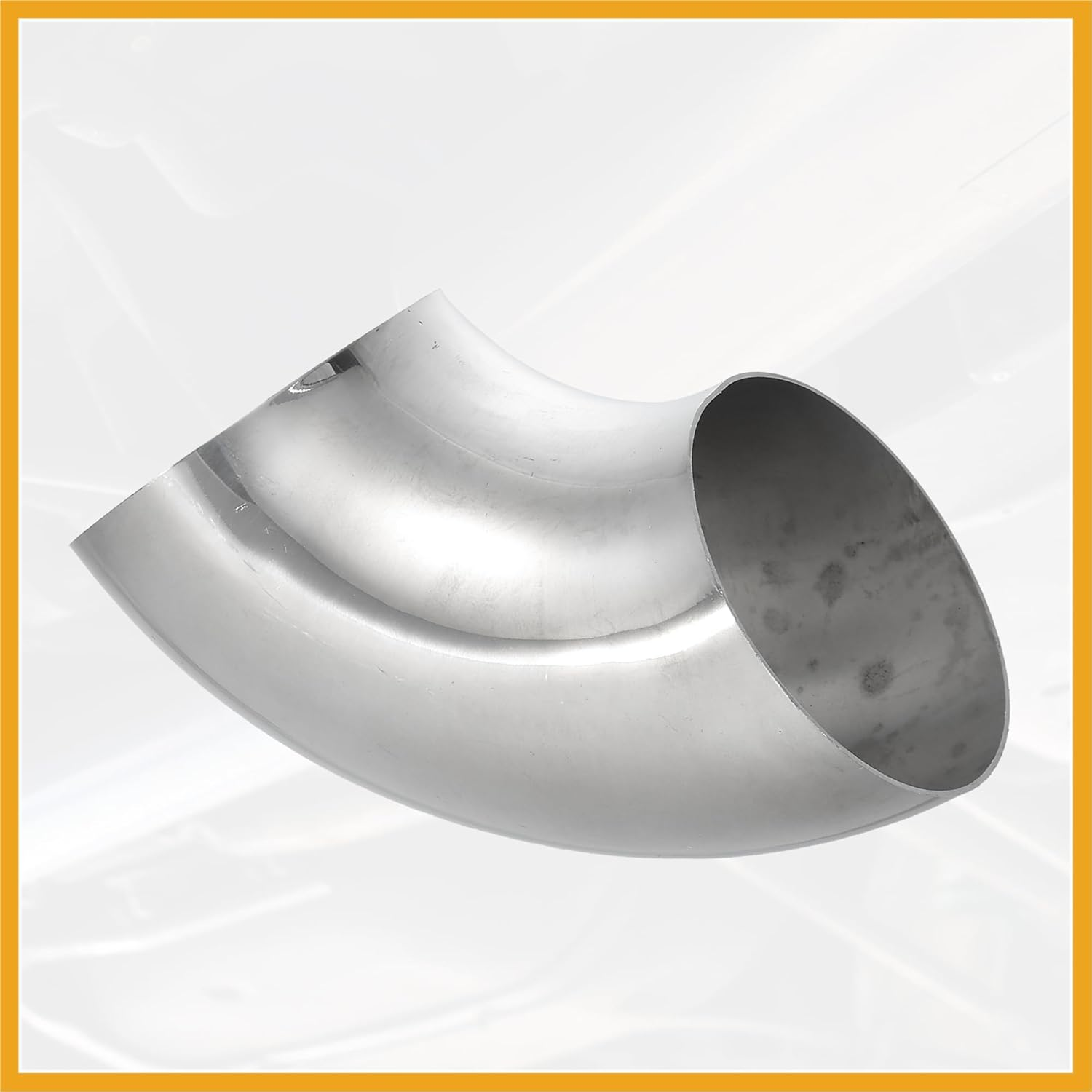 4 Pcs OD 3 Inch 90 Degree 1.2Mm Thickness Mandrel Bend Elbow SS304 Stainless Steel Bend Tube Exhaust Elbow Pipe for Car Modified Exhaust System image number 2