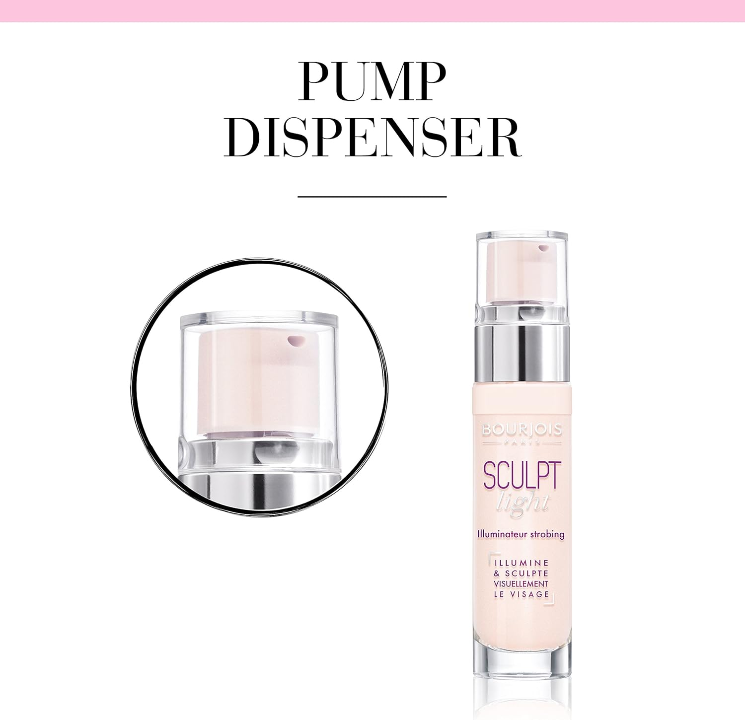 Bourjois Sculpt Light Highlighter Universal Shade Clear, 15Ml image number 4