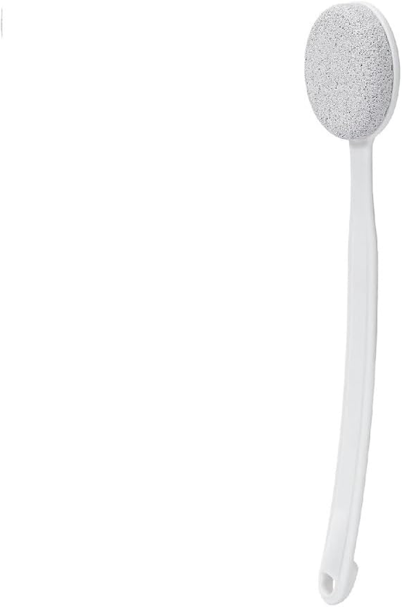 Pumice Stone for Feet with Long Handle, Hard Skin Callus Remover, Scrubber and Exfoliator for Dead Dry Skin, Softer & Smoother Feet, Pedicure Tool (Style 1, One Size) image number 3