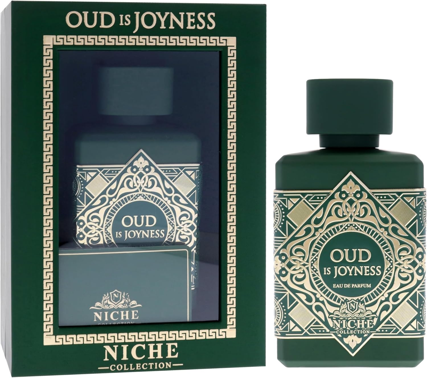 Niche Collection - Oud Is Joyness by Khalis for Men - 3.4 Oz EDP Spray image number 2
