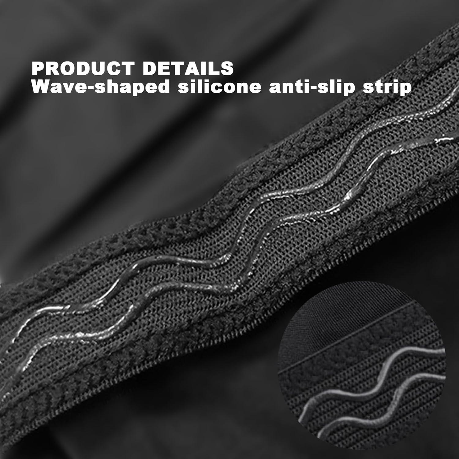 Knee Compression Pads,Knee Sleeve Basketball Volleyball Knee Pads with Honeycomb Padding Knee Brace Soft Knee Pads Knee Compression Sleeve and Non-Slip Knee Pads for Men Women Dancers(Pair Black,L) image number 5