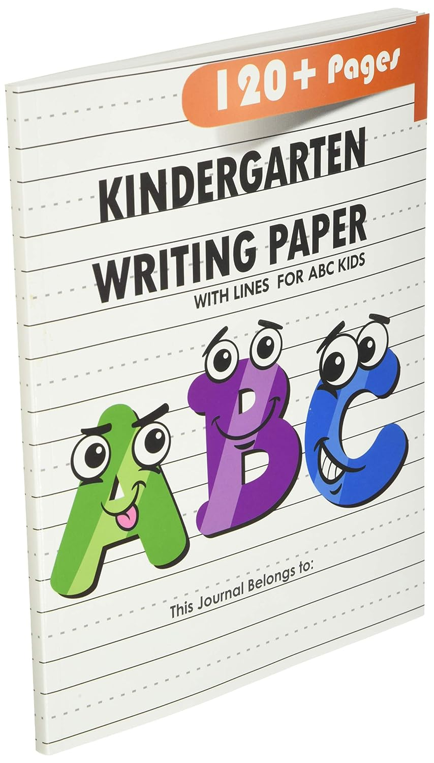 Kindergarten Writing Paper with Lines for ABC Kids: 120 Blank Handwriting Practice Paper with Dotted Lines image number 2