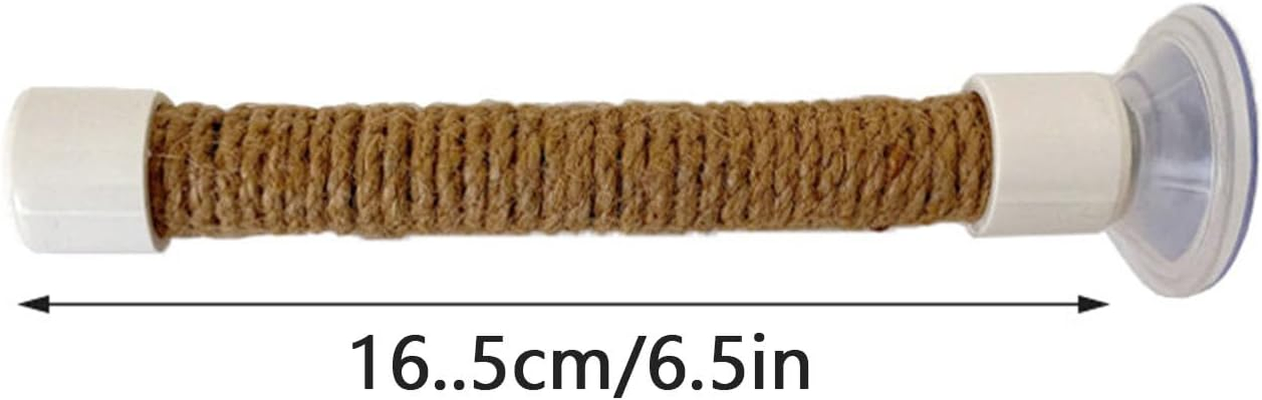 Parrot Shower Perch | Parakeet Training Stand - Suction Cup Portable Perch Cage Accessories for Bird Macaw Parakeet for Window Car Bath Training Uses image number 1