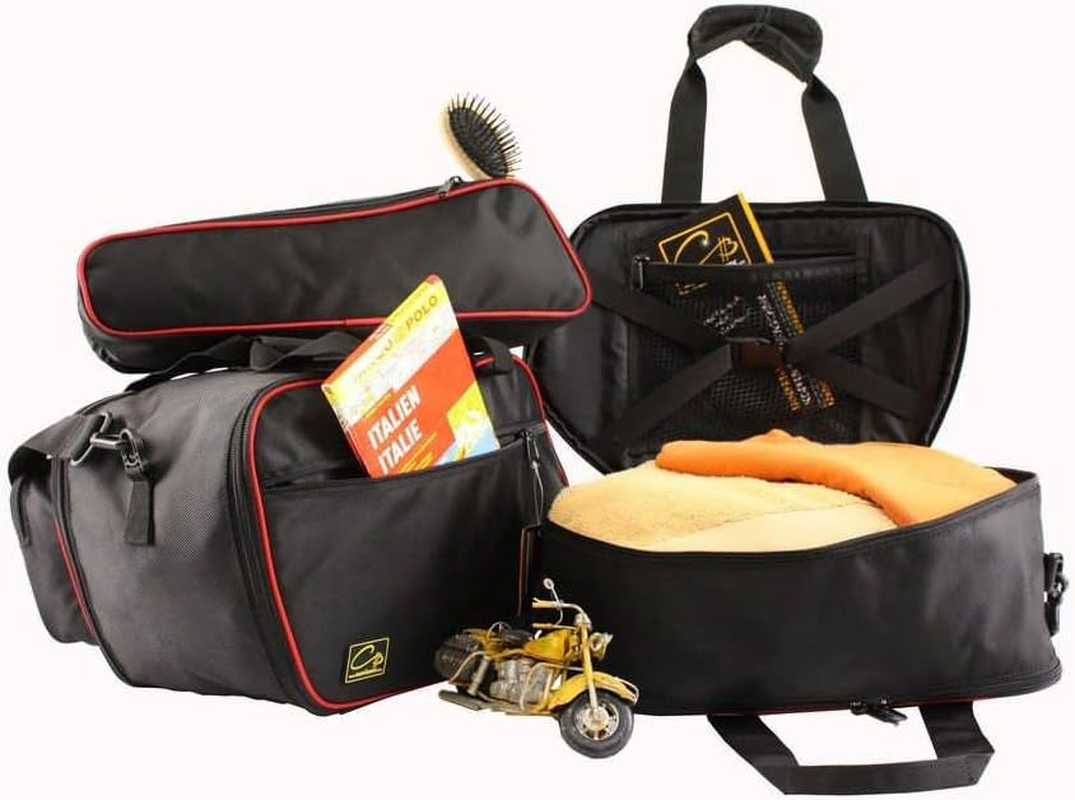 Made4Bikers Promotion Bag: Printed Suitcase Inner Pockets Suitable for Ducati Multistrada V2 from 2022, 1200 from 2015, 1260 from 2017, 950 from 2017 image number 3