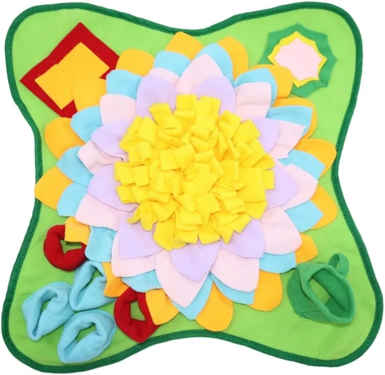 ROY Sniffing Rug for Dogs and Cats, Food Sniffing, Feeding Mat, Sniffing Mat, Dog Puppy Training Mat for Slow Feeding, Dog Game Training Mat - Intelligence Toy for Dogs image number 2